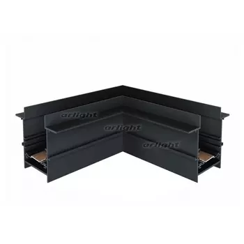 Коннектор угловой MAG-CON-4560-FDW-L90 (BK) (Arlight, IP20 Металл, 3 года) 034681