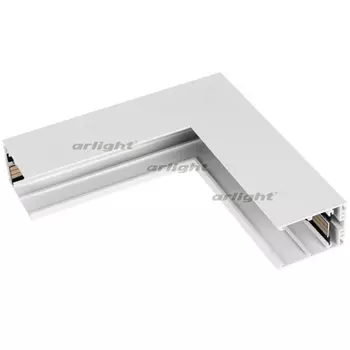 Коннектор угловой MAG-CON-4563-L90-INT (WH, внутренний) (Arlight, IP20 Металл, 3 года) 026926