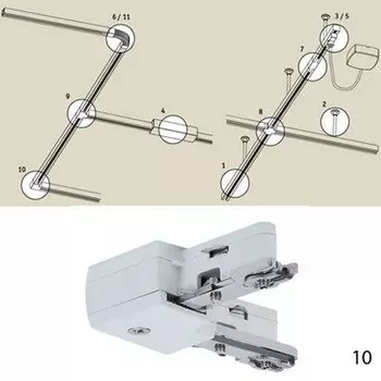 Коннектор W Paulmann Urail 97649