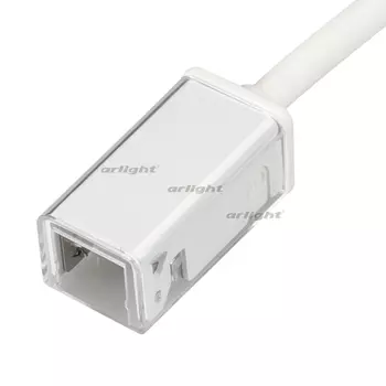 Коннектор питания ARL-МУНLIGHT-1213-CON-POWER-HR-WH (Arlight, Пластик) 028057