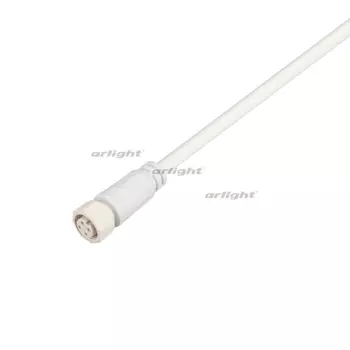 Коннектор питания ARL-МУНLIGHT-SPI/DMX-CON-POWER-FEMALE-WH (Arlight, IP67 Пластик, 3 года) 031468