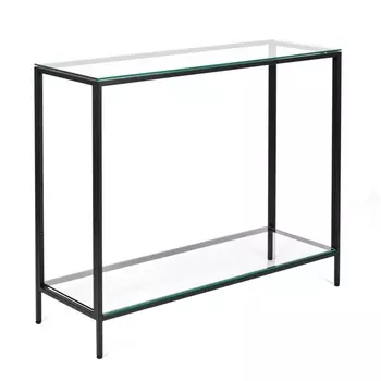 Консольный стол AllConsoles 1081-CB clear черный муар