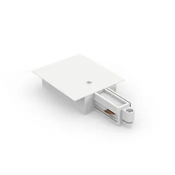 Коннектор питания для встраиваемого трека White RAUMBERG KTK2CWh Raumberg