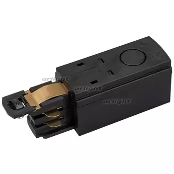 Коннектор питания LGD-4TR-CON-POWER-L-BK (D) (Arlight, IP20 Пластик, 3 года) 029295
