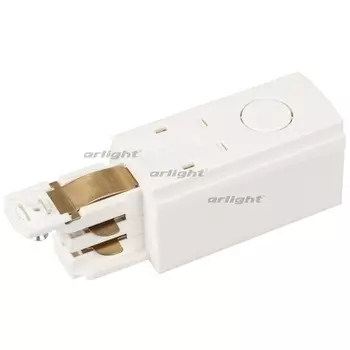 Коннектор питания LGD-4TR-CON-POWER-L-WH (D) (Arlight, IP20 Пластик, 3 года) 029292