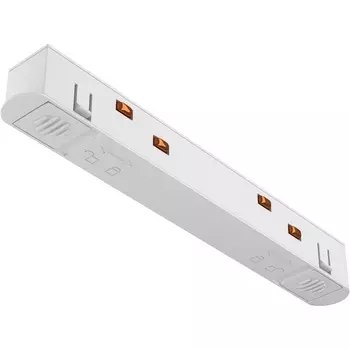 Коннектор питания прямой Exility белый (магнитный) Maytoni Technical TRA034PC-42W
