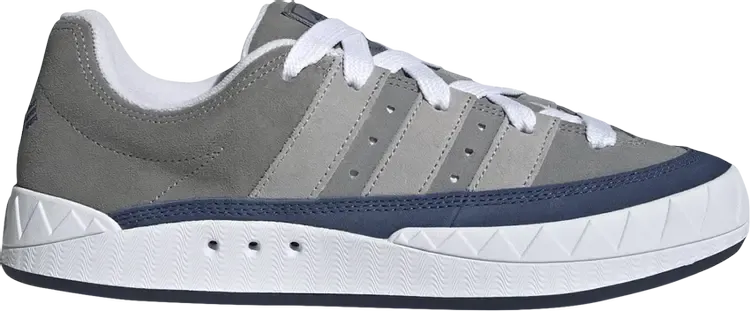 Кроссовки Adidas Human Made x Adimatic 'Grey Tech Indigo', серый