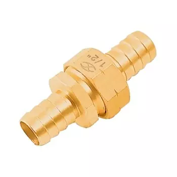 Коннектор для шланга латунный Truper CFM-1/2B, 1\2", мама-папа 12704