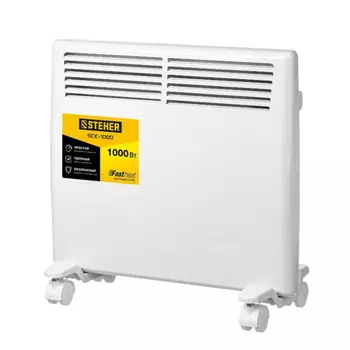 Конвектор электрический Steher SCE-1000, Е серия, 1 кВт