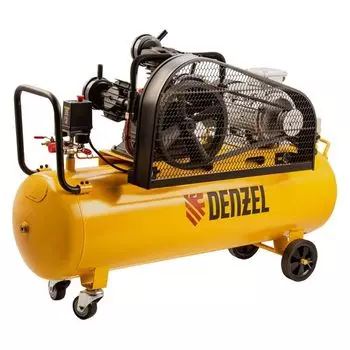 Компрессор воздушный Denzel BCW3000-T/100, 3.0 кВт, 520 л/мин, 100 л, 58118