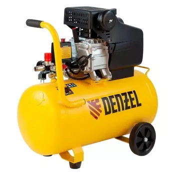 Компрессор воздушный Denzel DC1500/50, 1,5 кВт, 220 л/мин, 50 л, 58161