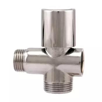 Кран шаровой угловой ITAP 255 1/2"х3/4"х1/2" трехходовой для стир. машин