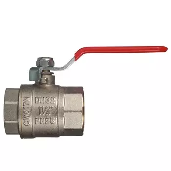 Кран шаровой Valtec BASE ВР-ВР 1 1/4" стальная рукоятка VT.214.N.07