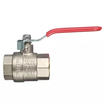 Кран шаровой Valtec BASE ВР-ВР 3/4" стальная рукоятка VT.214.N.05