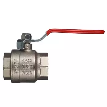 Кран шаровой Valtec BASE VT.214.N.08 (ВР-ВР, 1 1/2", стальная рукоятка, Ру 25)