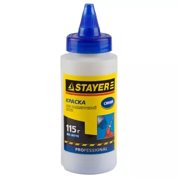 Краска Stayer 2-06401-1_z01, для разметочной нити, синяя, 115г