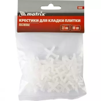 Крестики Matrix 88090 для кладки плитки (100 шт; 3 мм)