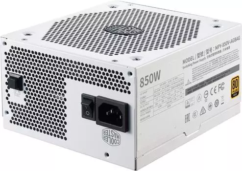 Блок питания 850W Cooler Master V850 Gold-V2 White (MPY-850V-AGBAG)
