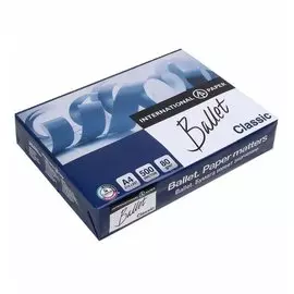 Бумага International Paper Ballet Classic A4 класс "B", белизна 153% 80 г/м2 500 л.