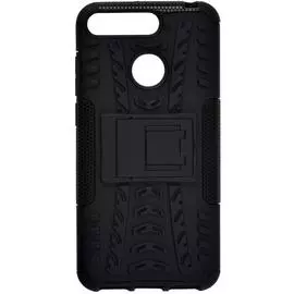 Чехол-накладка skinBOX Defender case для Huawei Honor 7C/7A Pro / Y6 Prime (2018)/ Y6 (2018) (4630042520752) Черный