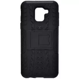 Чехол-накладка skinBOX Defender case для Samsung Galaxy J6 (2018) T-S-SGJ62018-06 (4630042520691) Черный