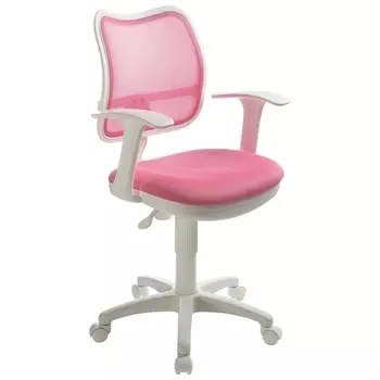 Детское кресло Бюрократ CH-W797/PK/TW-13A розовое