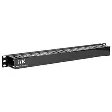 Органайзер 19, 1U ITK CO05-1PC пластиковый с крышкой, чер