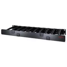 Органайзер APC AR8612 Horizontal Cable Manager, 1U x 6" Deep, Single-Sided with Cover