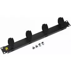 Органайзер Lanmaster LAN-ORG/VCM4-1U кабельный, 19", c 4 хомутами-липучкам, 1U