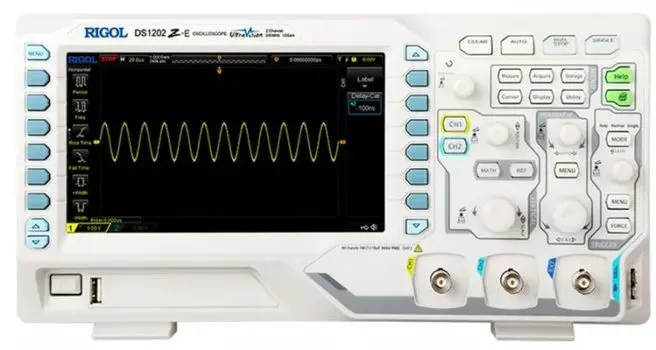 Осциллограф Rigol DS1102Z-E 100MHz,1GSa/s,24Mpts,2Ch+1EXT