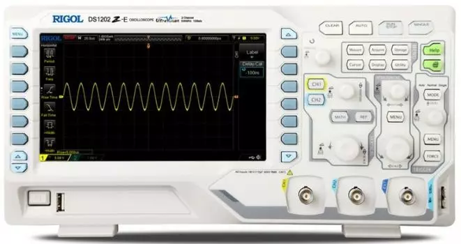 Осциллограф Rigol DS1202Z-E 200 MHz, 1 GSa/s, 24 Mpts, 2 Ch + 1 EXT