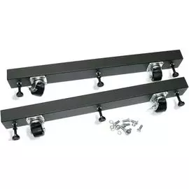 Основание Hyperline ORK2A-BSM-600-RAL9005 для стоек ORK2A глубиной 600 мм, для установки стойки на ножки и ролики, цвет черный (RAL 9005)