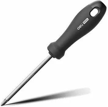 Отвертка Deli HT1055 Home Series Black SL5+PH1, длина жала 100мм