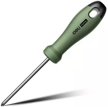 Отвертка Deli HT1205L крестовая Home Series Green PH1x100мм
