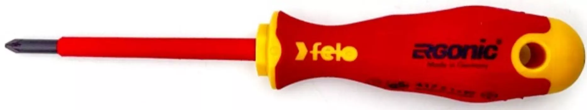 Отвертка диэлектрическая Felo 41710290 Ergonic крестовая +/- Z 1X80