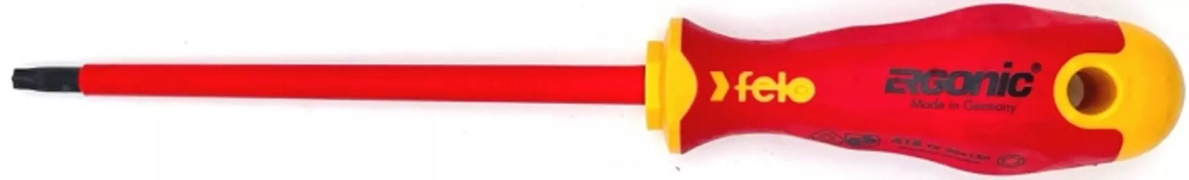 Отвертка диэлектрическая Felo 41830390 Ergonic TX30х150