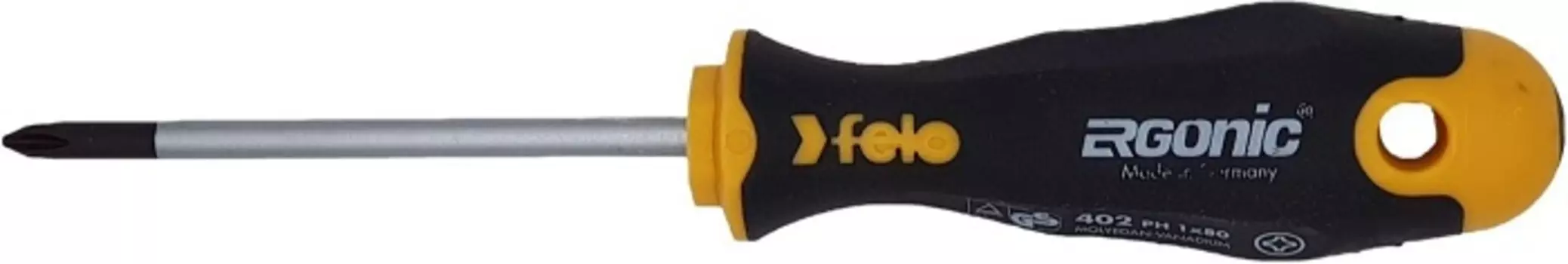 Отвертка Felo 40210210 Ergonic крестовая PH 1X80