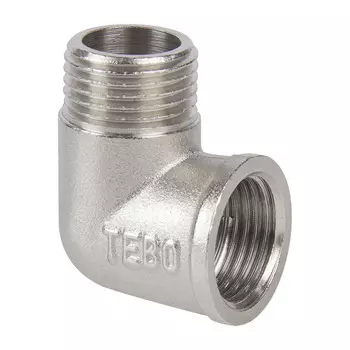 угольник TEBO 1" ВР х 1" НР