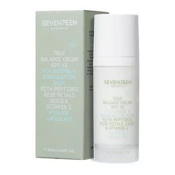 SEVEN7EEN Крем для лица увлажняющий для нормальной и комбинированной кожи SPF15 True Balance Cream