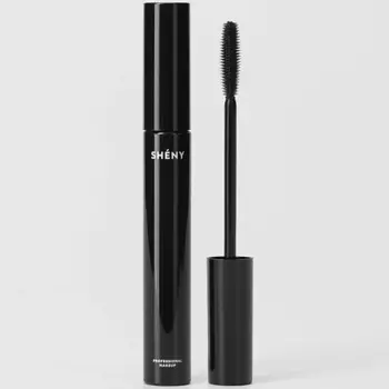 SHENY PROFESSIONAL Термотушь для ресниц черная объем и удлинение влагостойкая