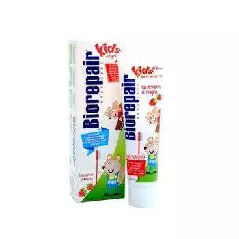 Паста зубная c экстрактом земляники детская 0-6 лет Kids Biorepair/Биорепэйр 50мл