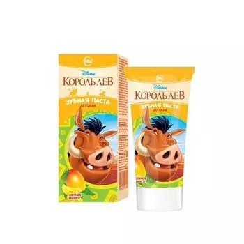 Зубная паста сочное манго Король Лев Disney Свобода 62г