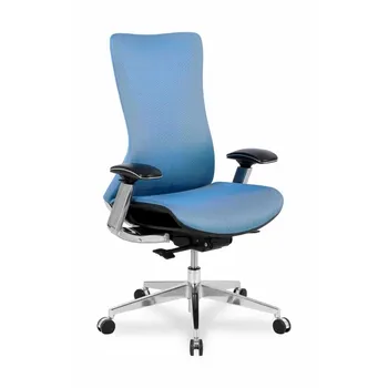 Кресло оператора премиум класса College HLC-2588F/Blue