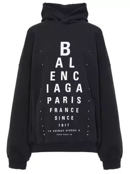 Худи хлопковое BALENCIAGA