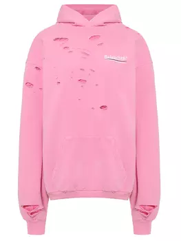 Худи хлопковое BALENCIAGA