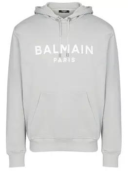Худи хлопковое BALMAIN