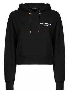 Худи хлопковое BALMAIN