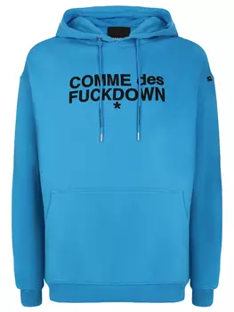 Худи хлопковое COMME DES FUCKDOWN