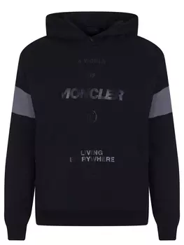 Худи хлопковое MONCLER