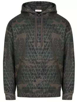 Худи хлопковое VALENTINO